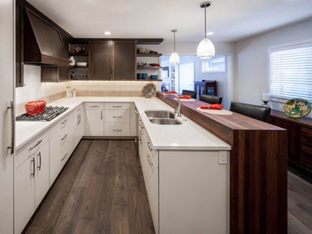 Tủ Bếp Hình Chữ U