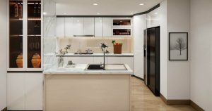 Tủ bếp Inox module