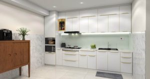 Mẫu Tủ Bếp Inox Module