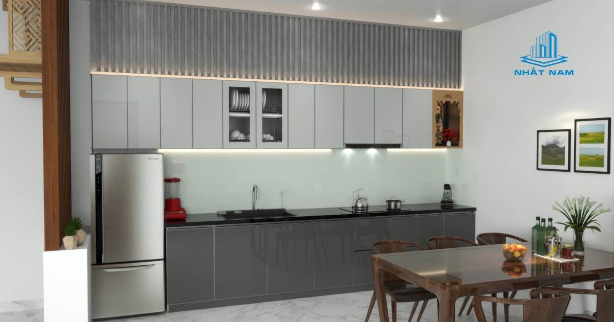 Báo Giá Tủ Bếp Inox Cánh Kính Mới Nhất 2026