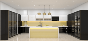 Tủ bếp Inox module đảo bếp