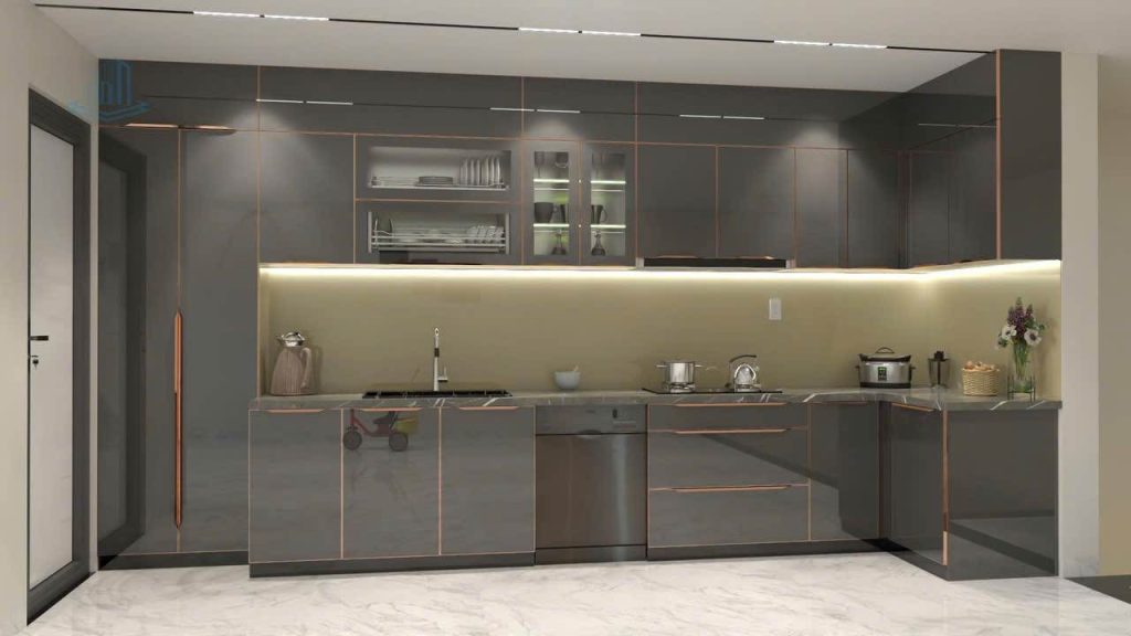 Chọn Màu Kính Cho Tủ Bếp Nhôm Kính Theo Phong Thủy