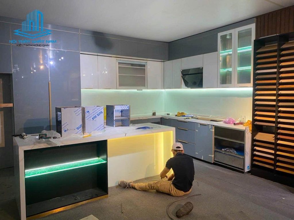 Chọn Màu Kính Cho Tủ Bếp Nhôm Kính Theo Phong Thủy