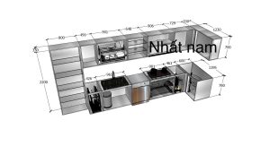 Tìm Hiểu Kích Thước Tủ Bếp Inox