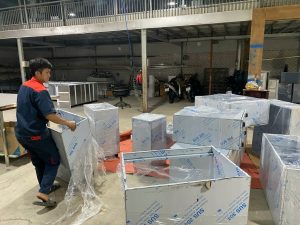 Tủ Bếp Inox Hệ Module