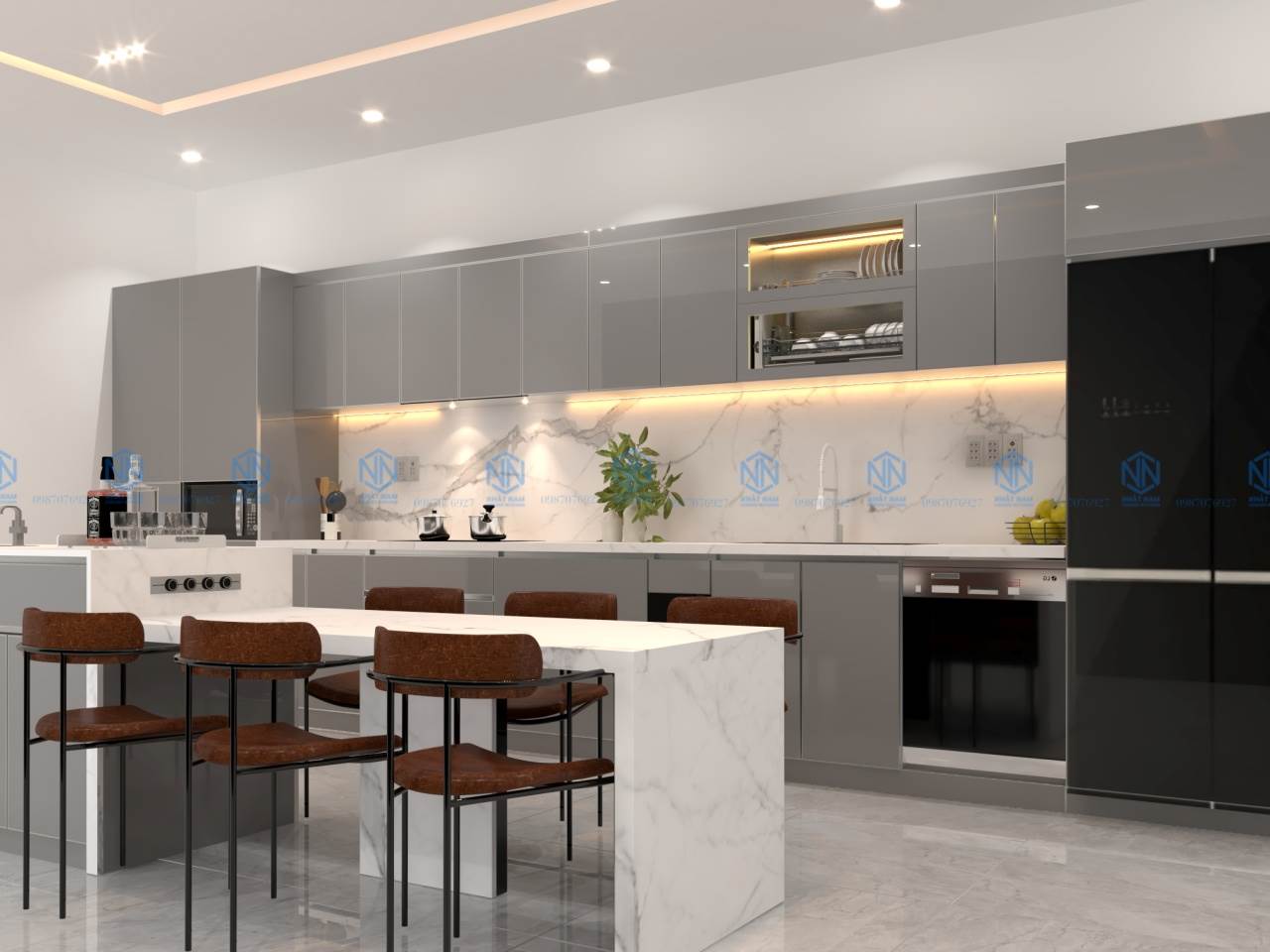 Tủ Bếp Inox Nhập Khẩu