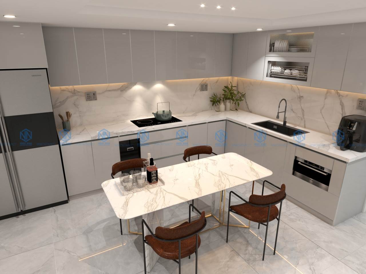 Vì Sao Nhiều Gia Đình Chọn Làm Tủ Bếp Bằng Inox?