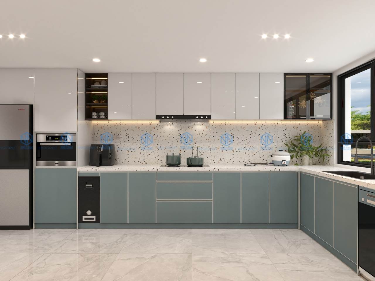 Kinh Nghiệm Làm Tủ Bếp Đẹp Giúp Tối Ưu Diện Tích Hiệu Quả