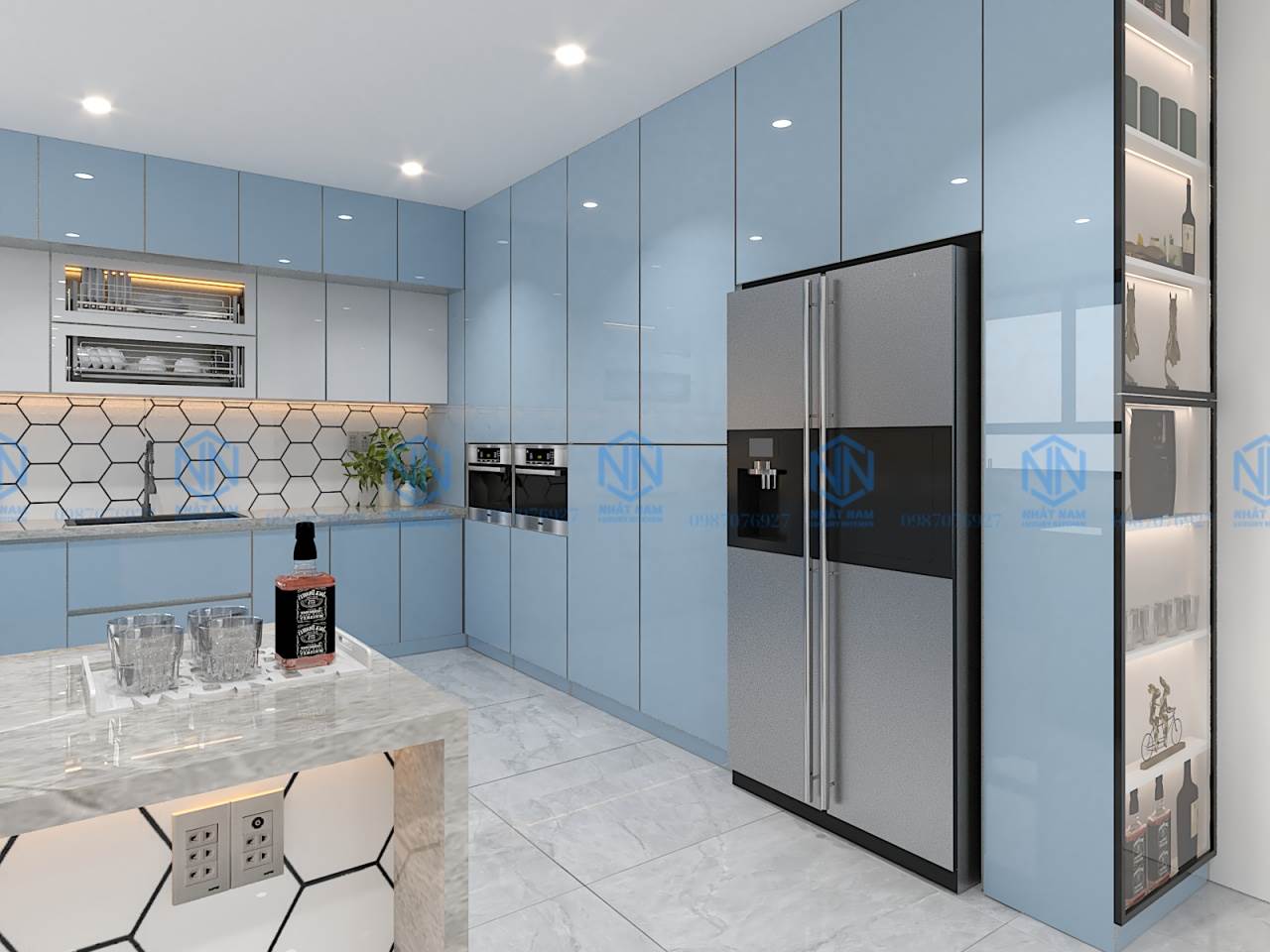 Tủ Bếp Inox Cao Cấp