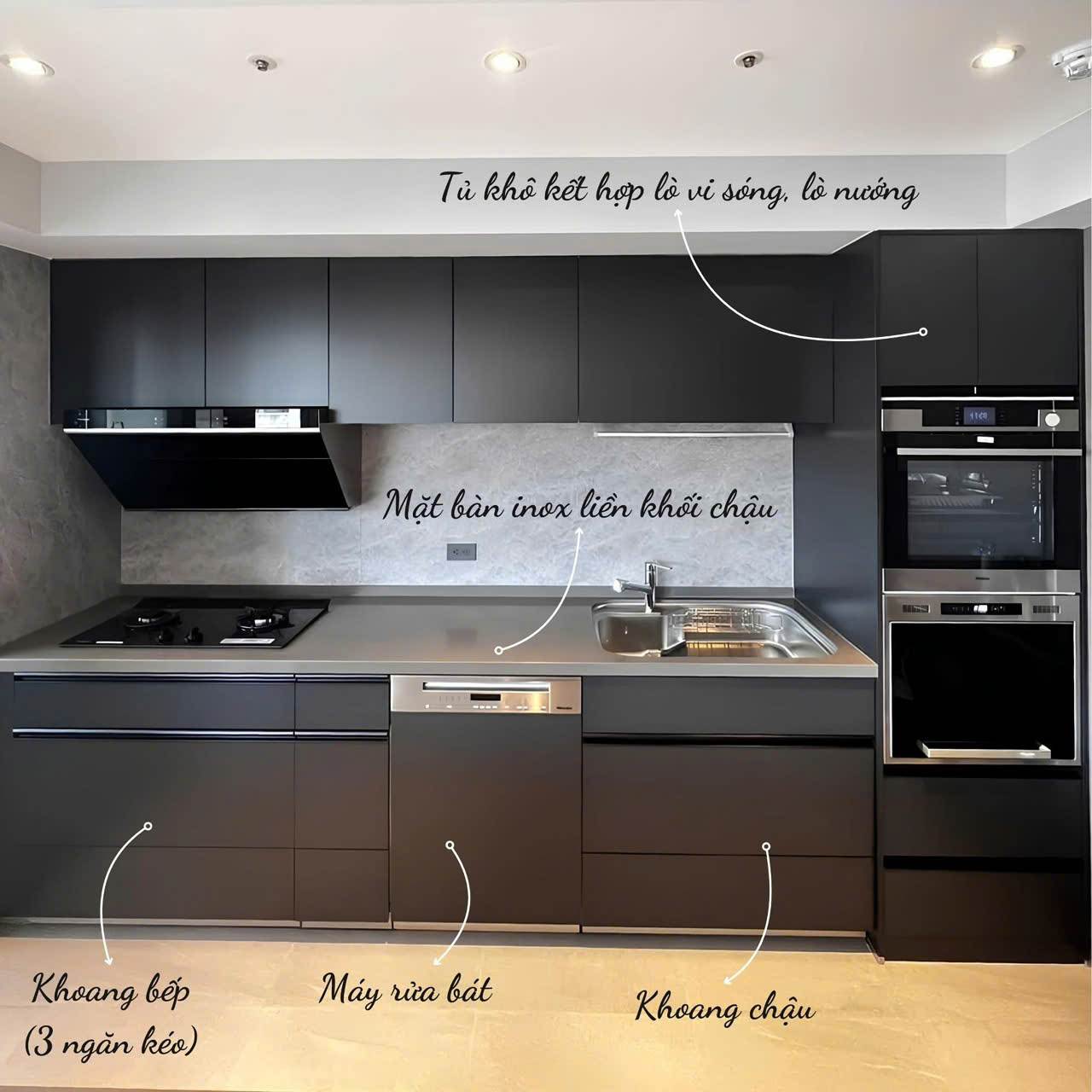 Tủ Bếp Inox Module Lắp Ghép