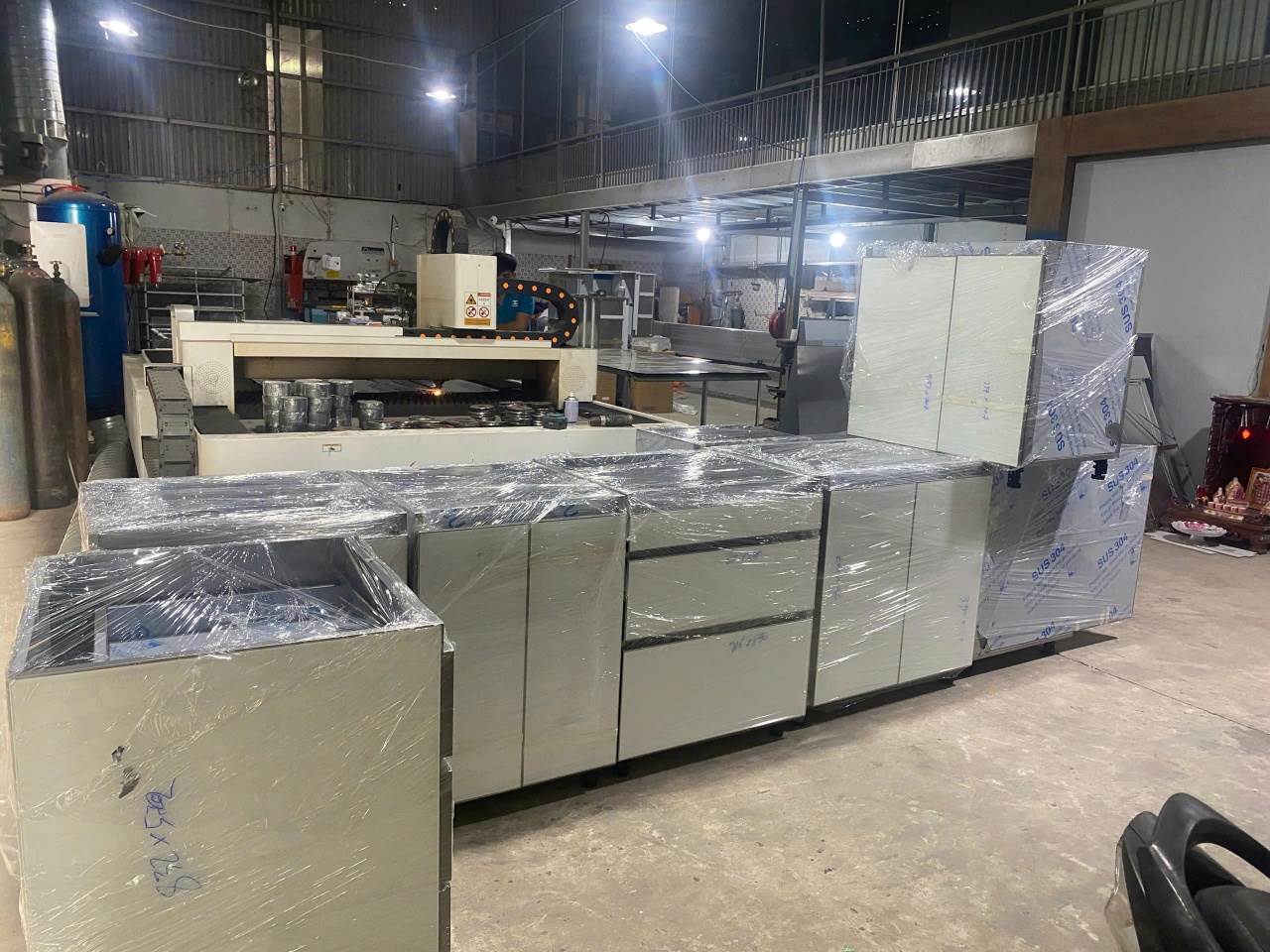 Tủ Bếp Inox Cao Cấp