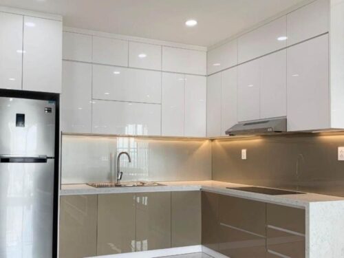 Tủ Bếp Inox Cánh Acrylic