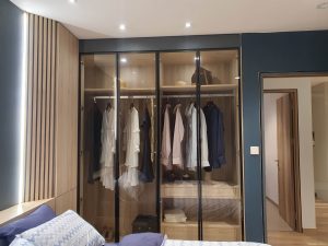 tủ quần áo kính cường lực