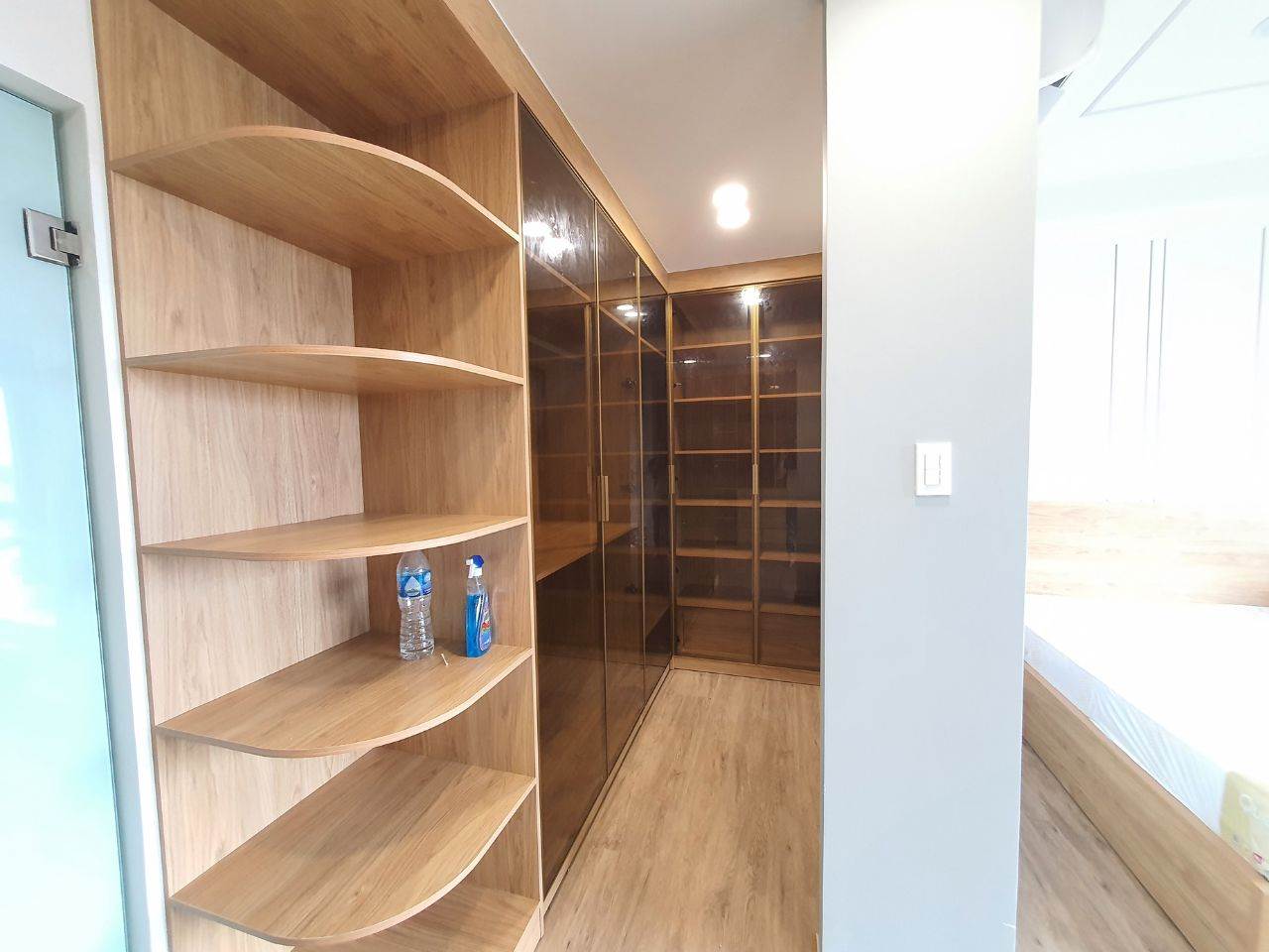 Tủ Quần Áo Cánh Kính Màu Trà