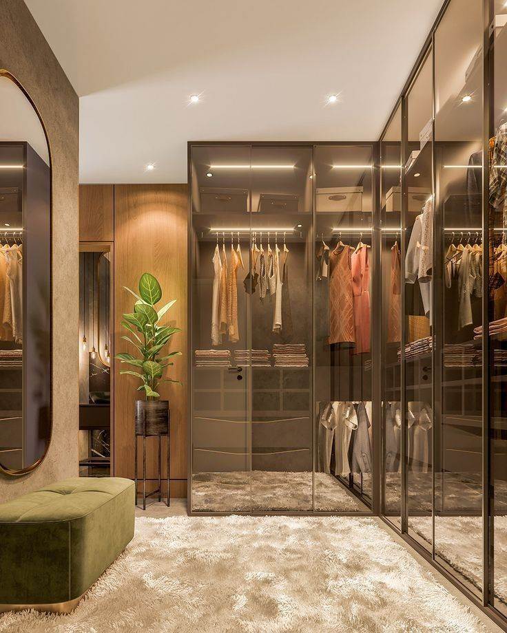 Tủ Quần Áo Cánh Kính Khung Nhôm