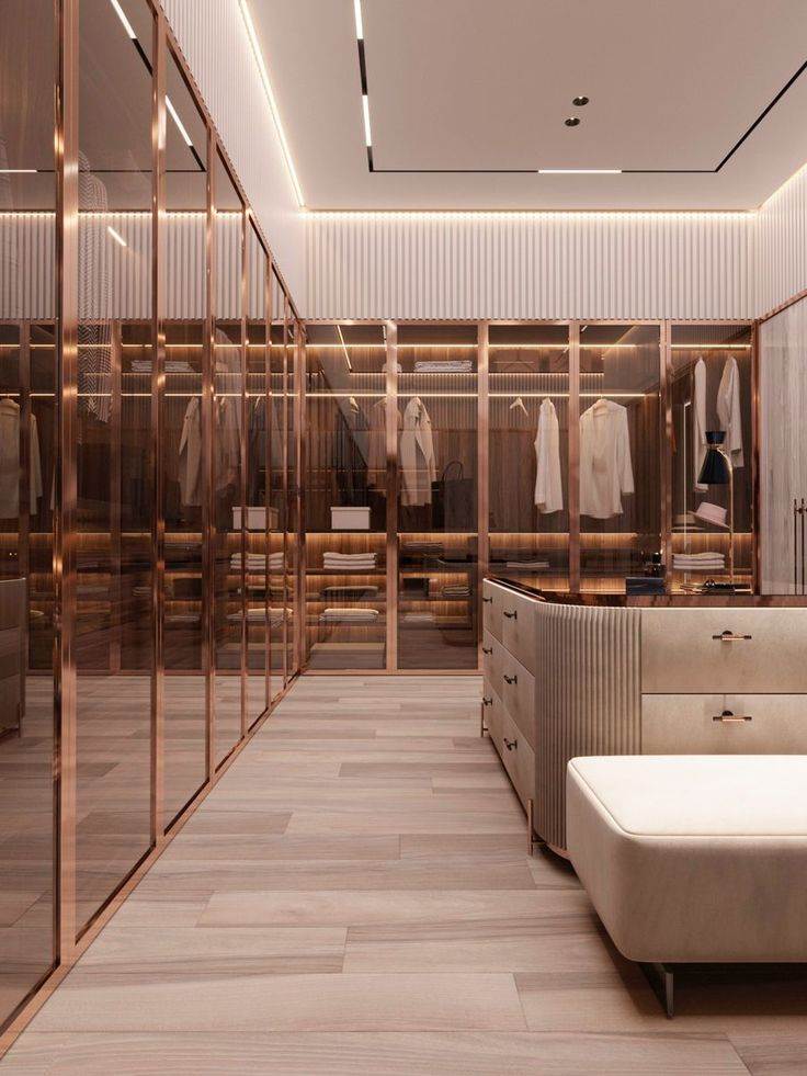 Tủ Quần Áo Cánh Kính Khung Nhôm