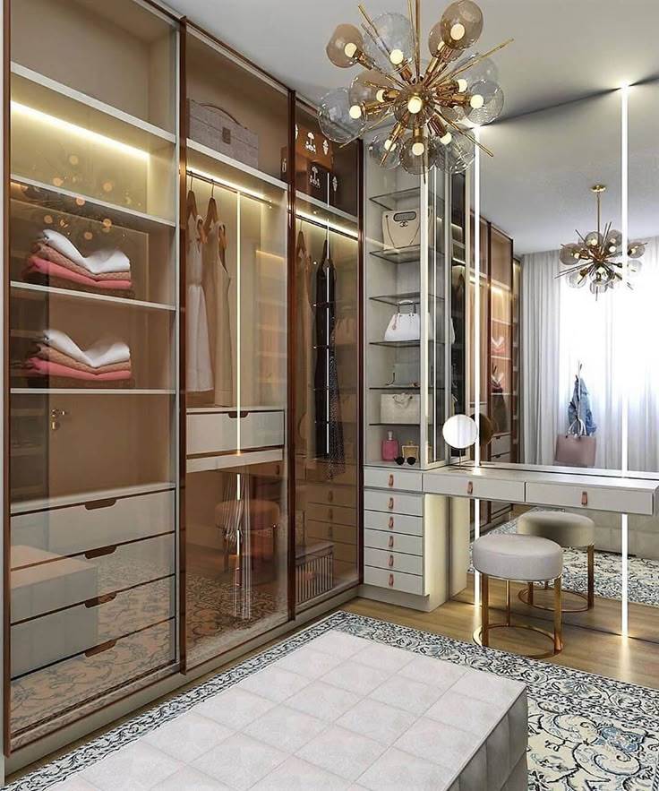 Tủ Quần Áo Cánh Kính Khung Nhôm