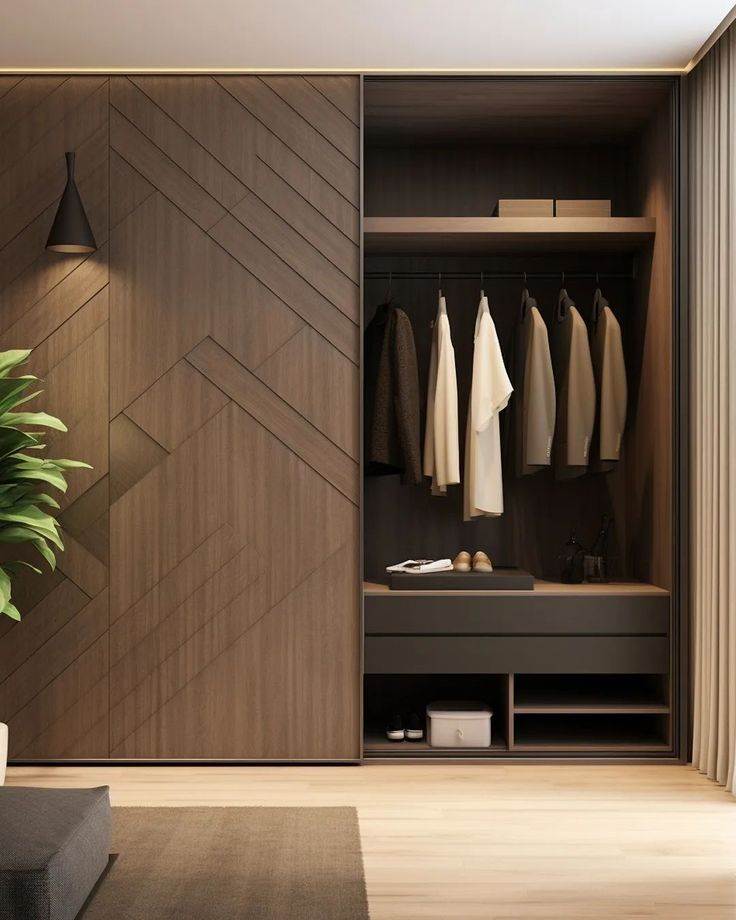 Tủ Quần Áo Gỗ Công Nghiệp Cửa Lùa