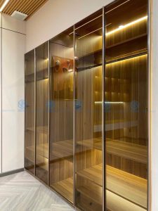 Tủ Quần Áo Nhôm Cánh Kính