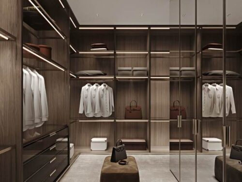 TỦ QUẦN ÁO NHÔM HỢP KIM CÁNH KÍNH