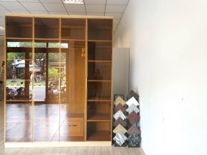 Tủ Quần Áo Nhôm Hợp Kim Cánh Kính