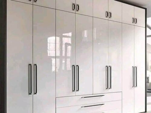     tủ quần áo gỗ ép phủ acrylic