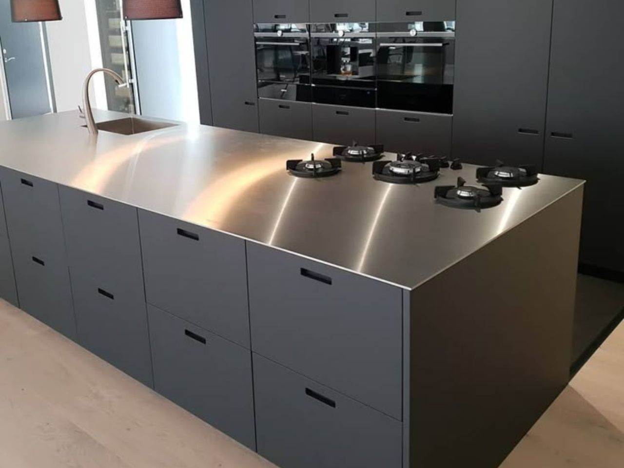 Bàn Đảo Bếp Rời Inox 304