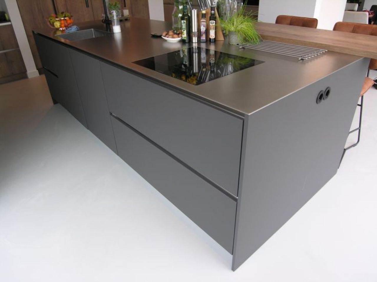 Bàn Đảo Bếp Rời Inox 304