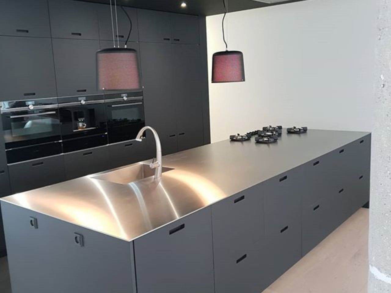 Mặt Bàn Inox 304 Nguyên Khối 