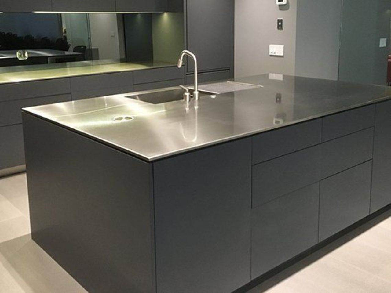 Bàn Đảo Bếp Rời Inox 304