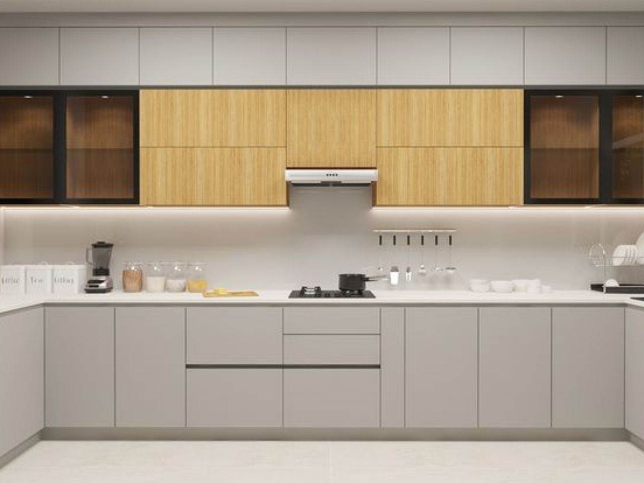 Tủ Bếp Gỗ Nhựa Composite