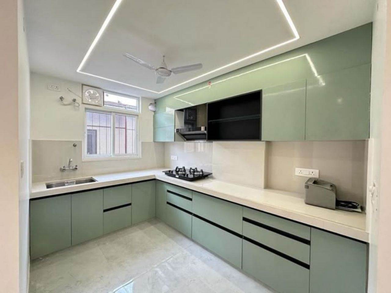 Hướng Dẫn Chọn Màu Tủ Bếp Acrylic Phù Hợp 