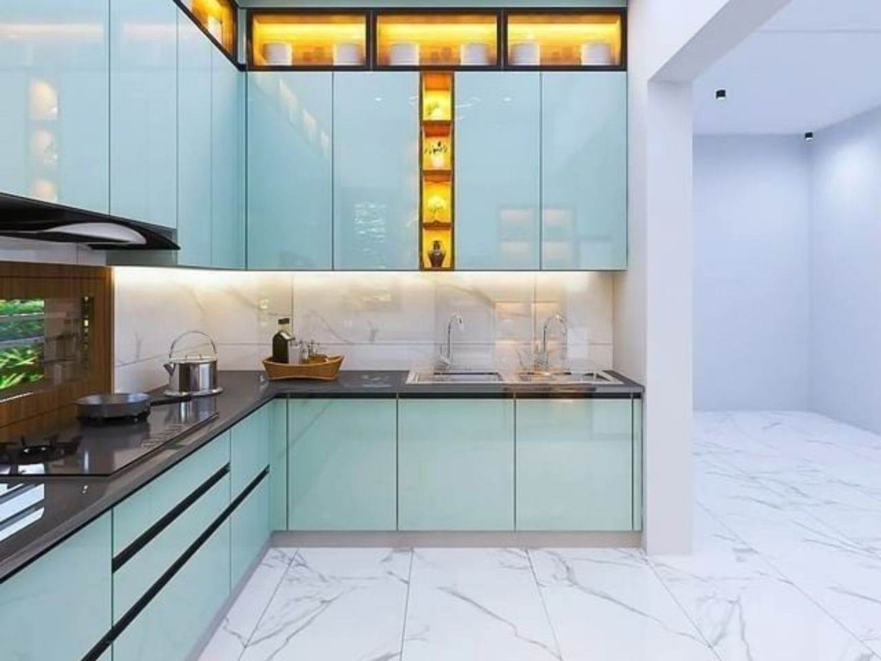 Tủ Bếp Nhựa Acrylic 