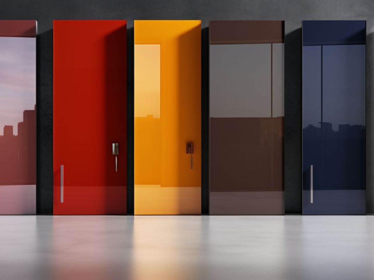 Tủ Bếp Nhựa Acrylic 