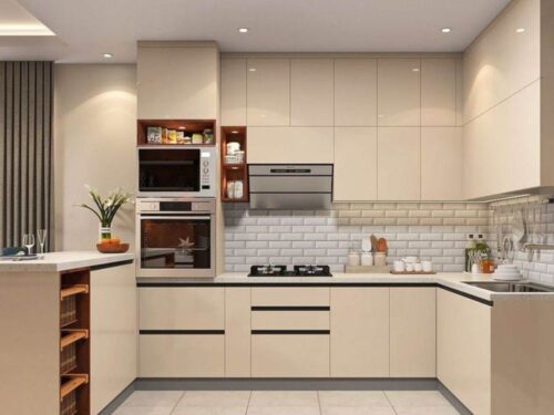 tủ bếp nhựa composite