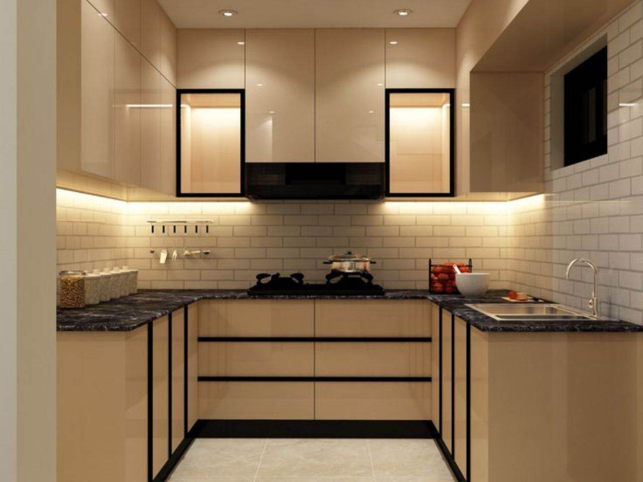 Tủ Bếp Nhựa Composite 