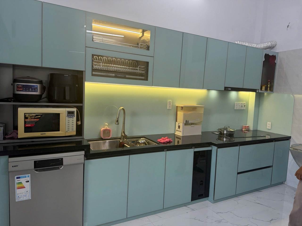 Kinh Nghiệm Làm Tủ Bếp Đẹp Giúp Tối Ưu Diện Tích Hiệu Quả